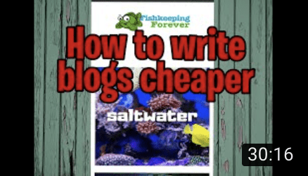 How to write posts cheaper!