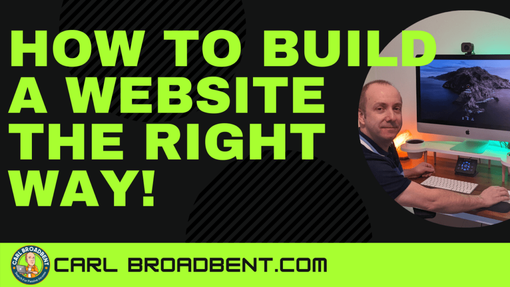 how to build a website