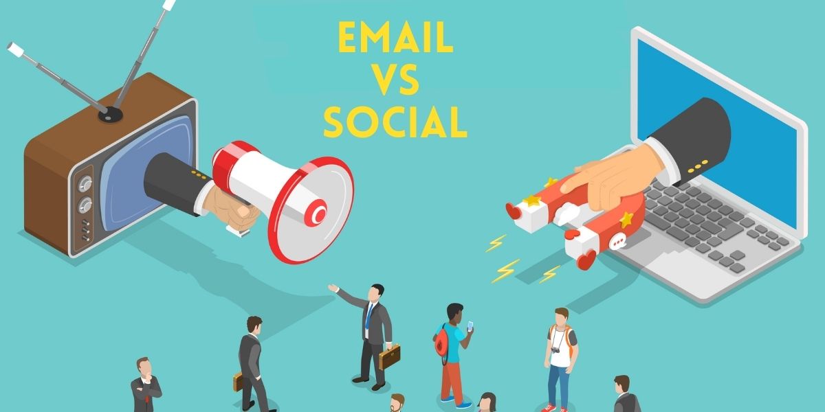 email vs social