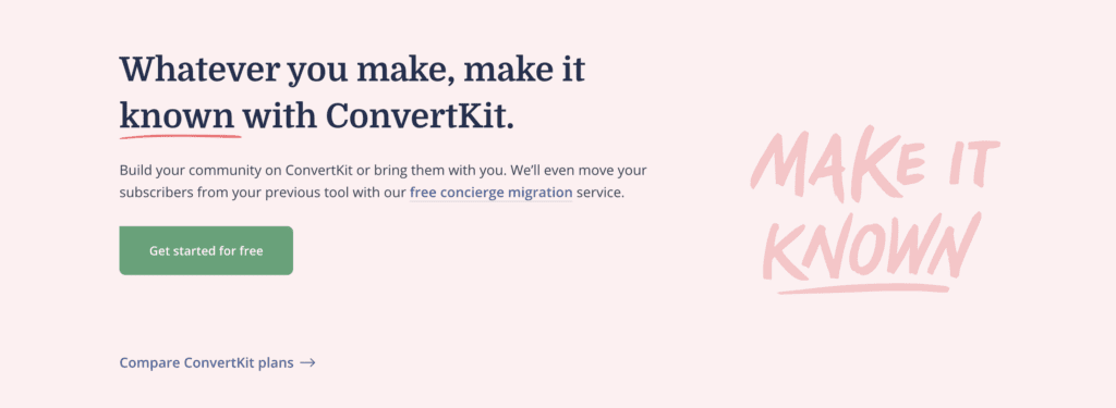 convertkit free plan