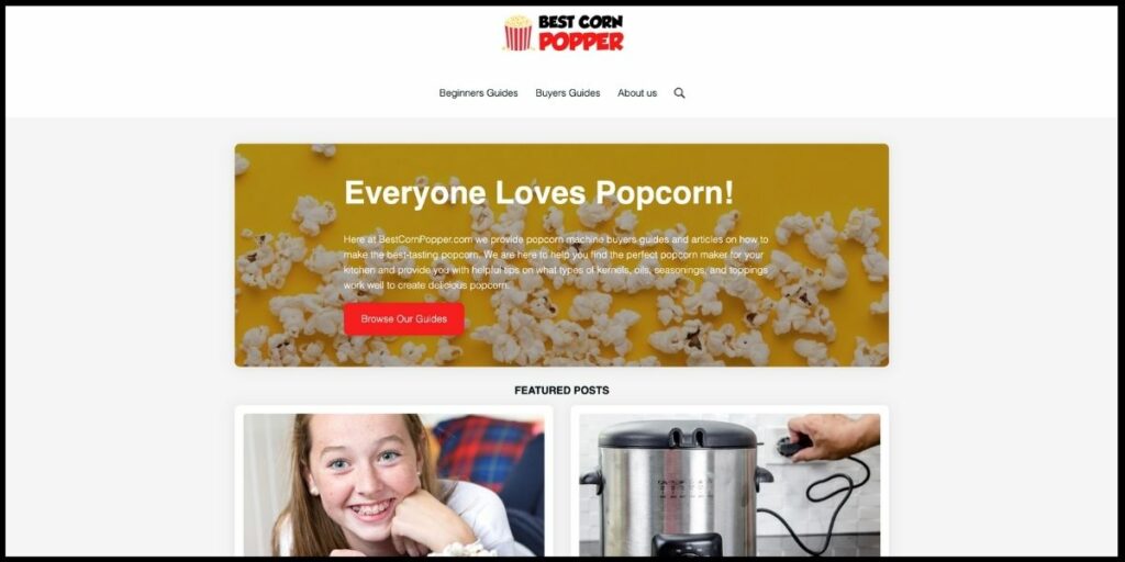 Popcorn Popper Machine Buyers' Guide