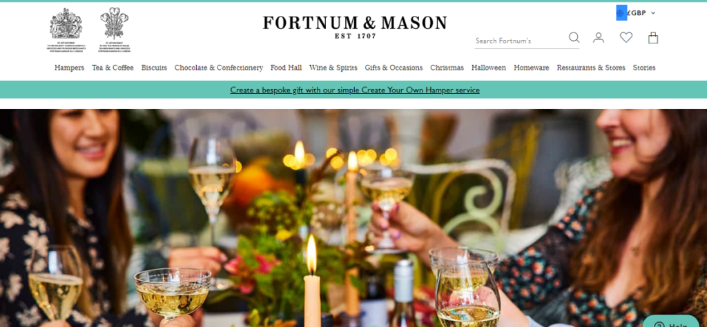 Fortnum and Mason Affiliate Program