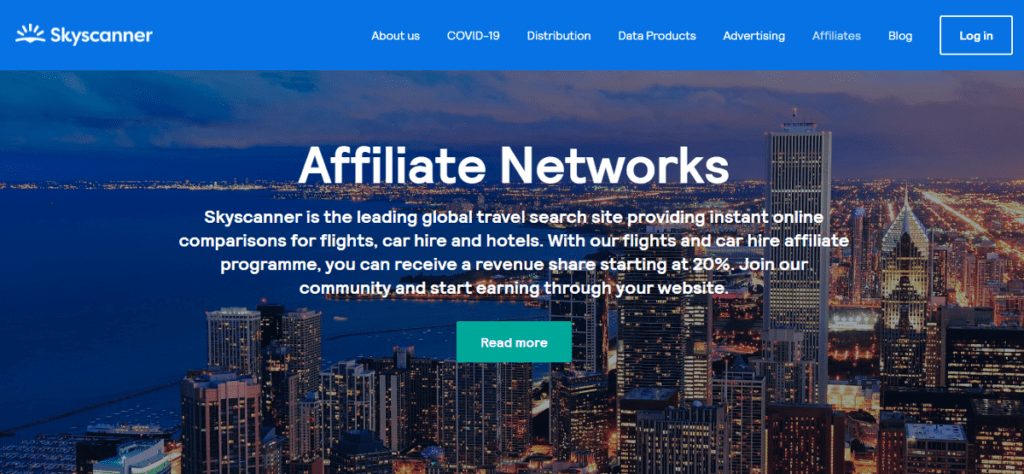 Best affiliate program for travel bloggers