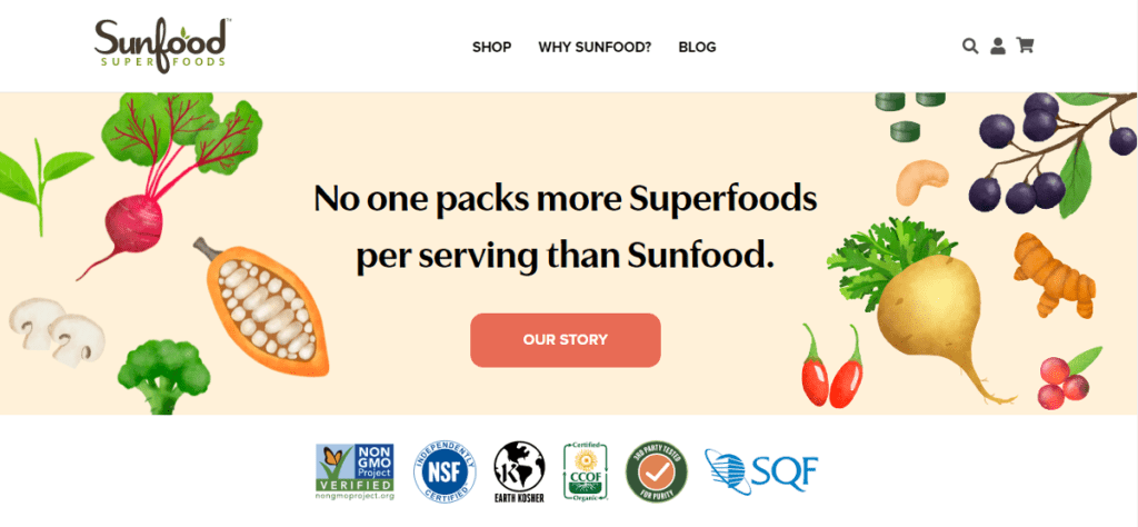 Sunfood Affiliate Program