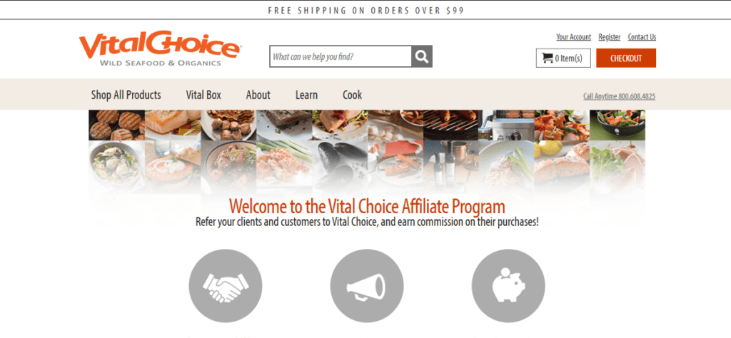 Vital Choice Affiliate Program