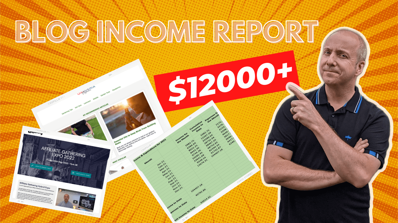 Blog Income Report Sept 2021 $12000+