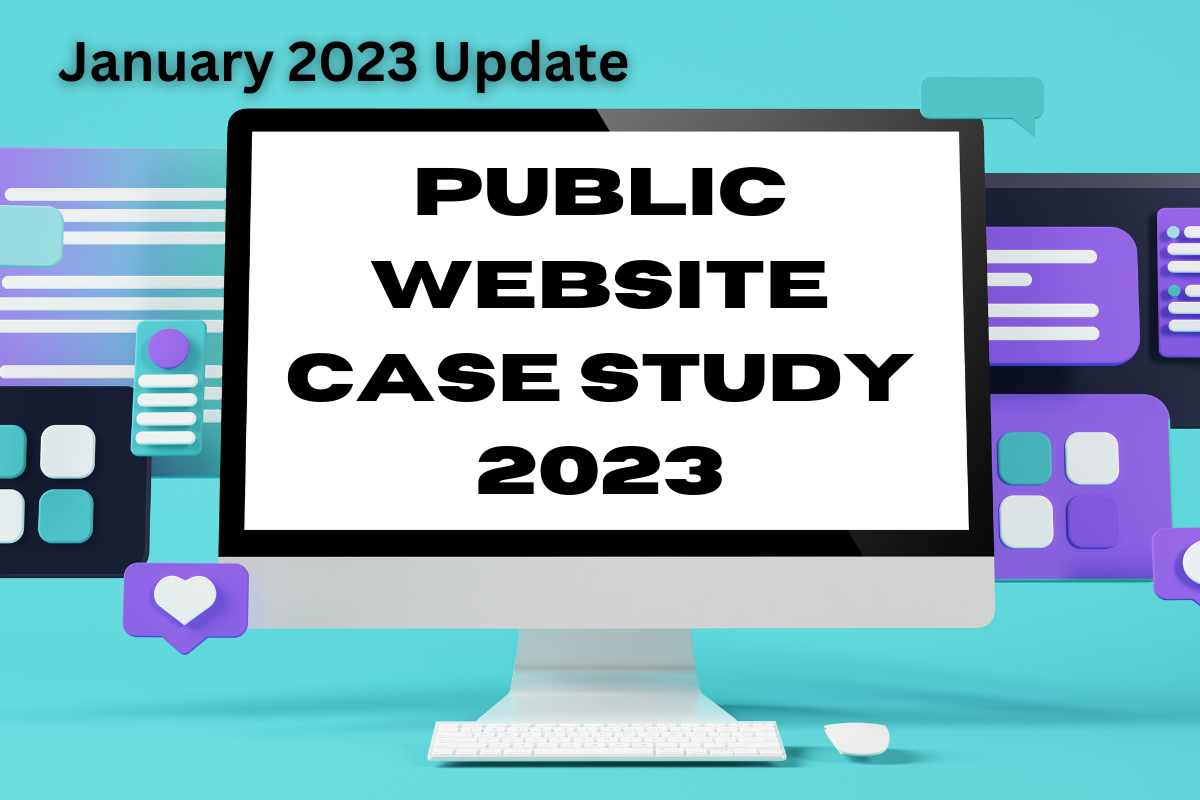 Website Case Study 2023 – Update Jan
