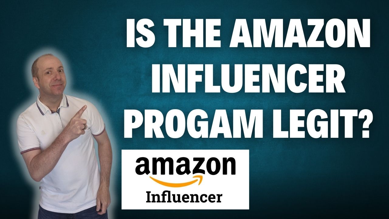 an image of carl broadbent answering the question: is the amazon influencer program legit