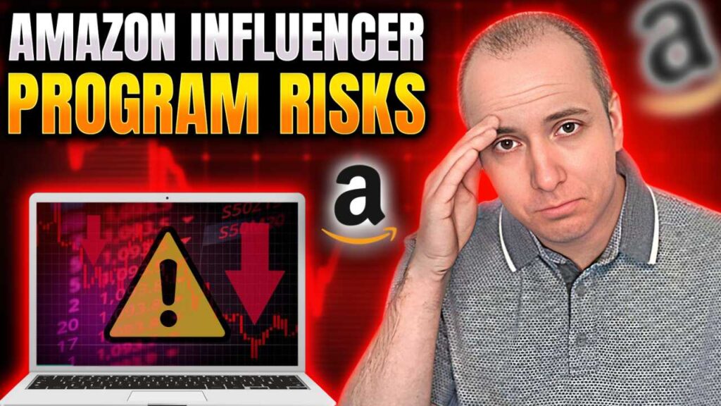 AMAZON INFLUENCER LOOKING WORRIED ABOUT LOSING HIS ACCOUNT