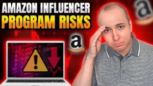 AMAZON INFLUENCER LOOKING WORRIED ABOUT LOSING HIS ACCOUNT